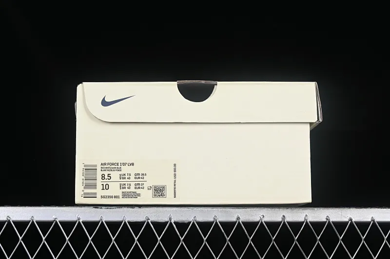 All categories Nk Air Force 1 Air Force series Nk Air Force 1 Mid Air Force mid-top Nk Air Force 1'07 Mid dark blue pearlescent small hook Air Force One mid-top casual sneakers SG2356-801